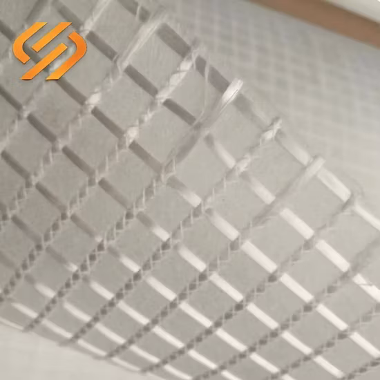 Geocomposito di vetro per rivestimento in asfalto e rinforzo della griglia di asfalto stradale