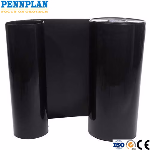 Certificazione ISO Rivestimento per laghetto per gamberetti con geomembrana HDPE GM 13 da 0,75 mm