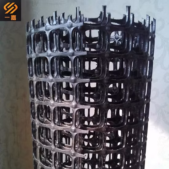 Cina Geomalla 40kn Grid Mesh Geogriglia in plastica biassiale PP per rinforzo stradale